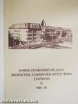 A Paksi Atomerőmű Vállalat Energetikai Szakképzési Intézetének Évkönyve III. 1990/91.