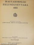 Magyarország helységnévtára 1933