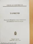 Pázmány Péter Katolikus Egyetem Bölcsészettudományi Kar Tanrend 2000/2001. tanév I. félév