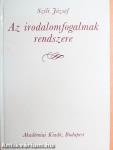 Az irodalomfogalmak rendszere