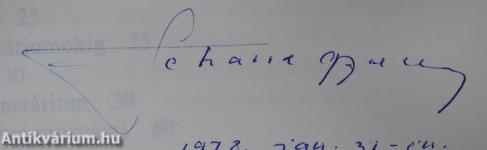 A planetárium (dedikált példány)