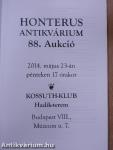 Honterus Antikvárium 88. Aukció