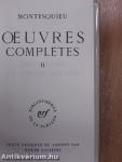 Oeuvres complétes II.