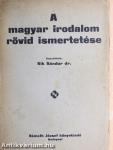 A magyar irodalom rövid ismertetése