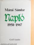 Napló 1958-1967