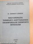 Magyarország természeti adottságainak idegenforgalmi szempontú értékelése