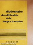 Dictionnaire des difficultés de la langue francaise