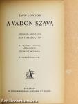 A vadon szava