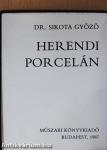 Herendi porcelán (minikönyv) - Plakettel, műanyag védőtokkal