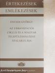 Az urbanizációs ciklus és a magyar településhálózat átalakulása