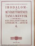 Irodalom- és művészettörténeti tanulmányok 4.
