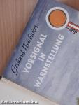 Vorsignal in Warnstellung (gótbetűs)