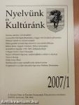 Nyelvünk és Kultúránk 2007/1-4.