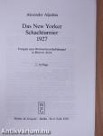 Das New Yorker Schachturnier 1927