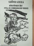 Szőnyi Gyula börtönben írt 1956-os forradalmi versei (aláírt példány)
