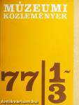 Múzeumi Közlemények 1977/1-3.