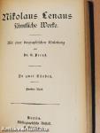 Nikolaus Lenaus samtliche Werke I-II. (gótbetűs)