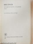 Deutsch - Ein Lehrbuch für Ausländer 1.
