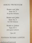 Romeo und Julia Suite Nr. 3 für großes Orchester/Romeo and Juliet Suite No. 3 for Full Orchestra/Roméo et Juliette Suite No 3 pour grand orchestre