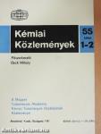 Kémiai Közlemények 1981/1-4. I-II.