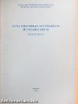 Acta Historiae Litterarum Hungaricarum Tomus XVIII.