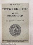 Az 1928. évi Tavaszi Kiállítás képes tárgymutatója