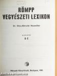 Römpp Vegyészeti Lexikon 1-4.