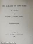 Mr. Barnes of New York