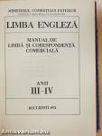 Limba Engleza III-IV