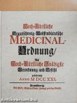 Medicinal-Ordnung von 1721 (gótbetűs)