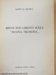 Breve Documento sulla "Nuova Filosofia"