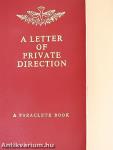 A Letter of Private Direction