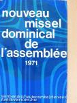 Nouveau missel dominical de l'assemblée