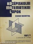 Középiskolai matematikai lapok 1987. október