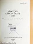 Magyar könyvészet 1985. I.