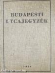 Budapesti utcajegyzék 1959.