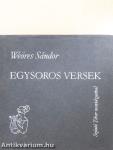 Egysoros versek