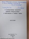 A mezőgazdasági vaseszközök fejlődése Magyarországon a késővaskortól a törökkor végéig I-II. (dedikált példány)