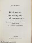 Dictionnaire des synonymes et des antonymes