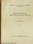 Tanulmányok Budapest multjából IV.