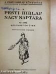 A Pesti Hirlap Nagy Naptára az 1931. közönséges évre