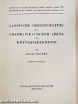 Lappische Chrestomathie mit Grammatikalischem Abriss und Wörterverzeichnis