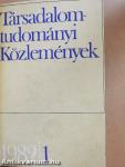 Társadalomtudományi Közlemények 1982/1-4.