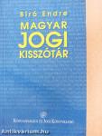 Magyar jogi kisszótár