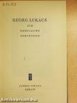 Georg Lukács zum Siebzigsten Geburtstag