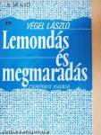 Lemondás és megmaradás