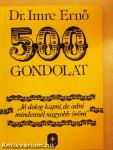 500 gondolat