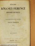 Kölcsei Kölcsey Ferencz minden munkái I-VIII.