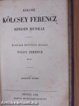 Kölcsei Kölcsey Ferencz minden munkái I-VIII.