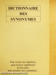 Dictionnaire des Synonymes